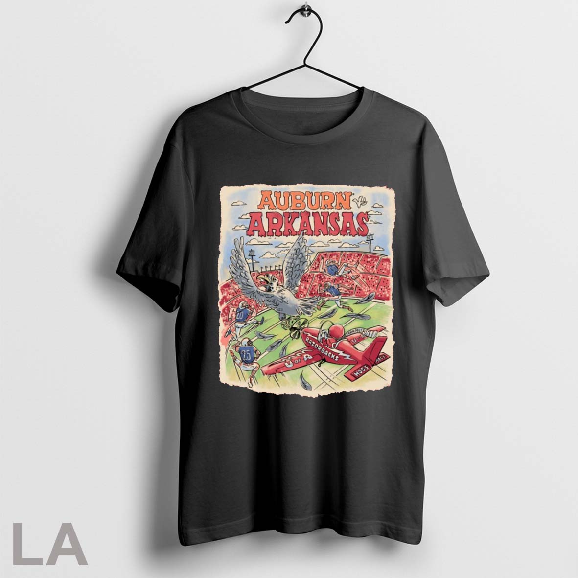 Original Arkansas Razorbacks Vs Auburn Tigers - Adult & Kids T-Shirts, Sweatshirts & Hoodies apparel design preview 1