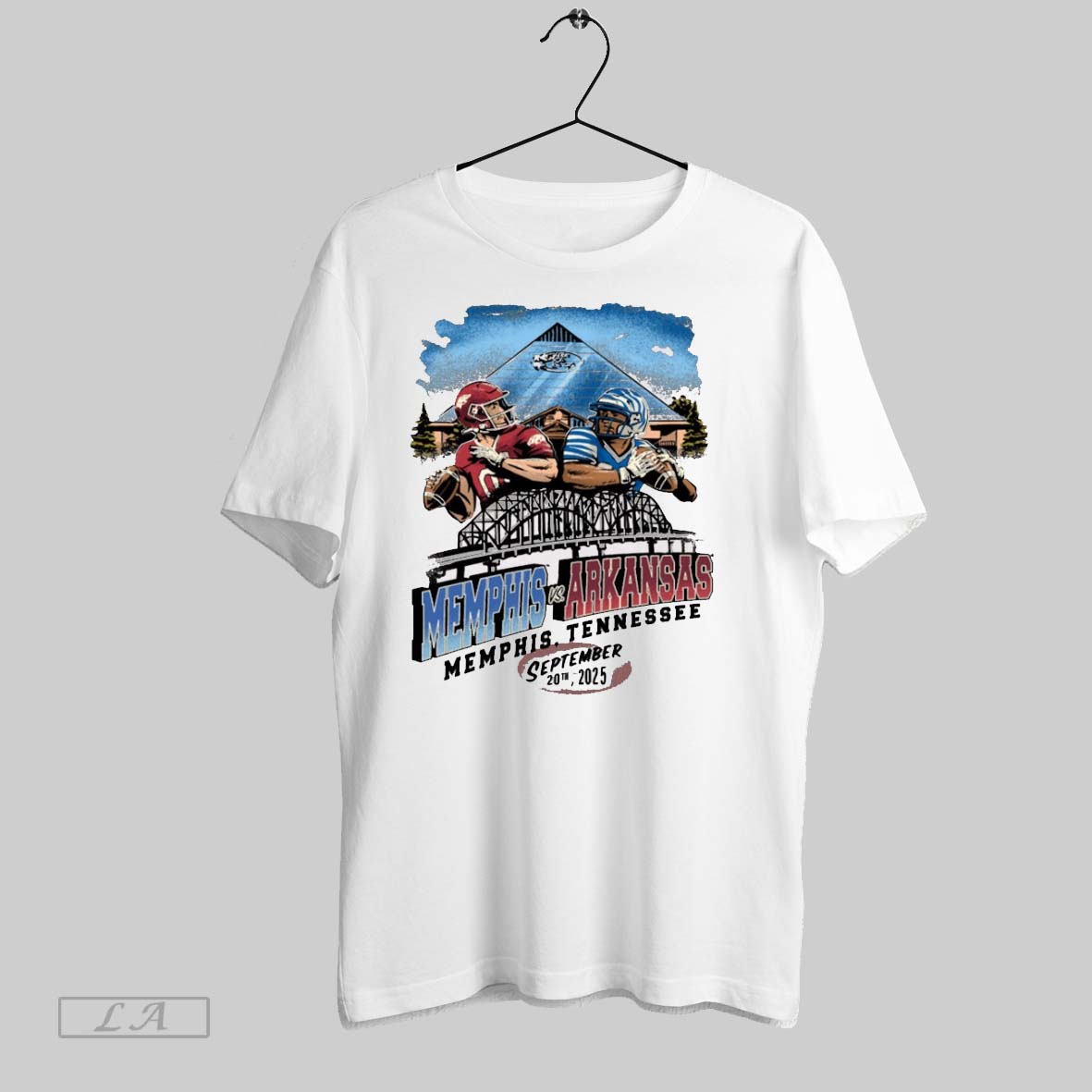Original Arkansas Razorbacks Vs Memphis Tigers Game - Adult & Kids T-Shirts, Sweatshirts & Hoodies apparel design preview 1