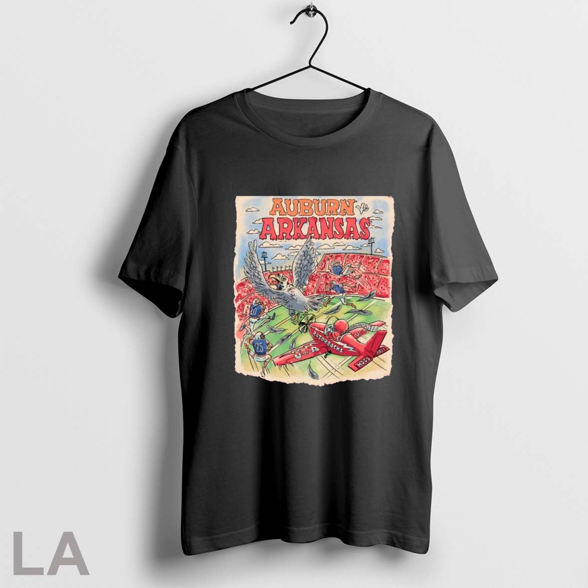 Original Arkansas Vs Auburn Game Day 2025 - Adult & Kids T-Shirts, Sweatshirts & Hoodies apparel design preview 1