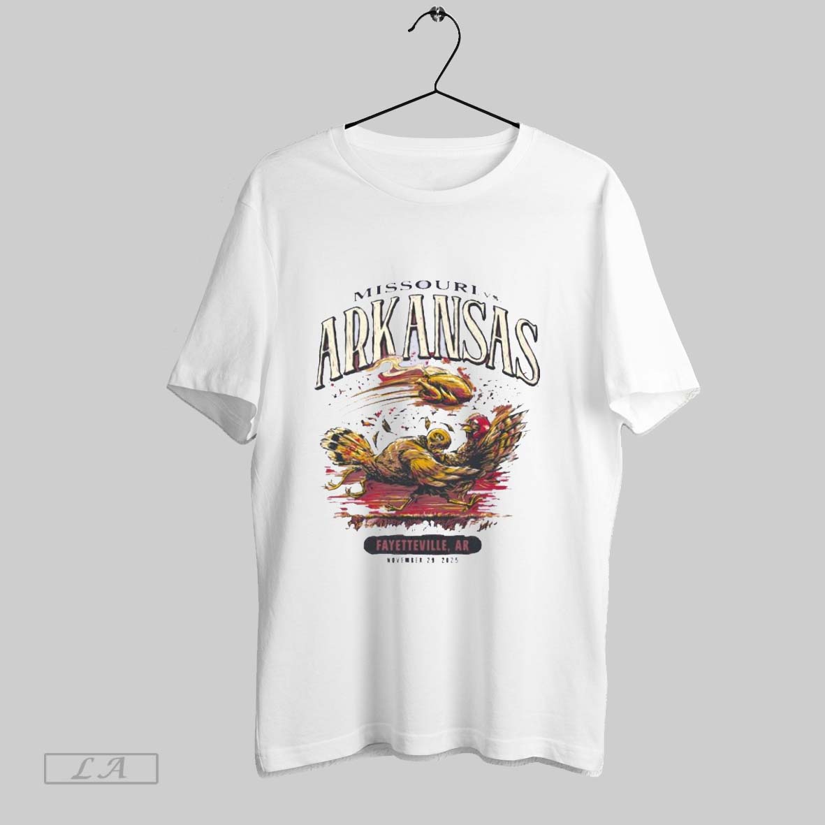 Original Arkansas Vs Missouri Game Day 2025 November - Adult & Kids T-Shirts, Sweatshirts & Hoodies apparel design preview 1