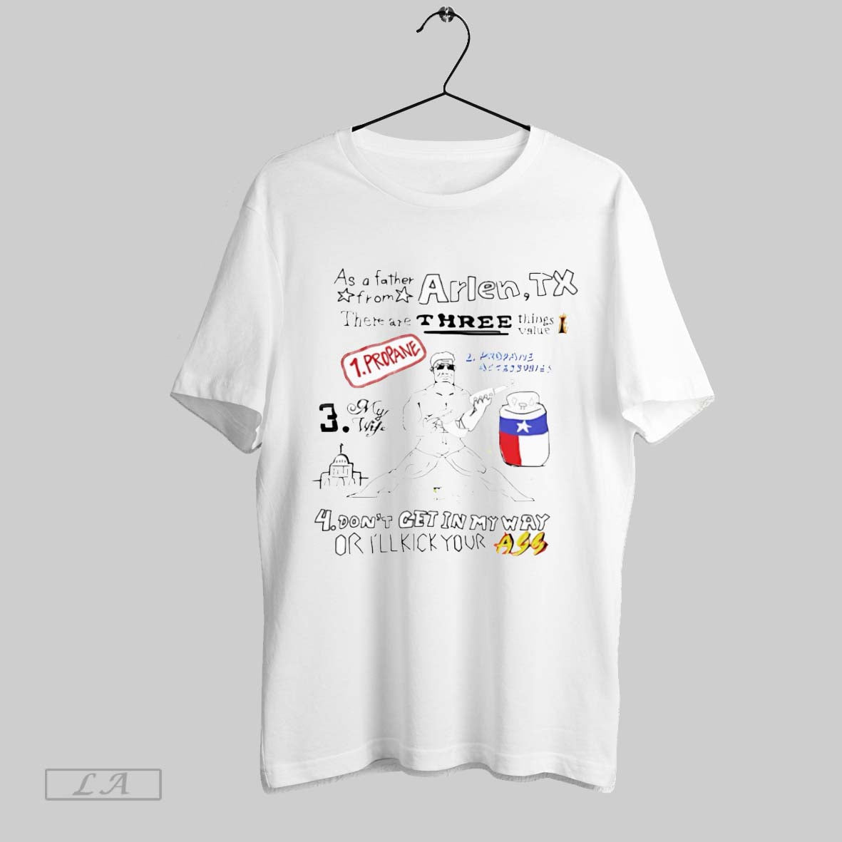 Original Arlen Texas Propane Accessories King Of The - Adult & Kids T-Shirts, Sweatshirts & Hoodies apparel design preview 1