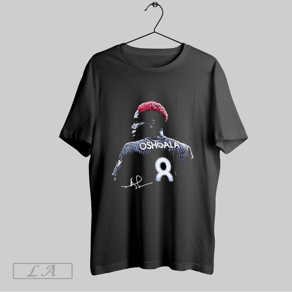Original Asisat Oshoala Bay Fc Bitmap Signature - Adult & Kids T-Shirts, Sweatshirts & Hoodies apparel design preview 1