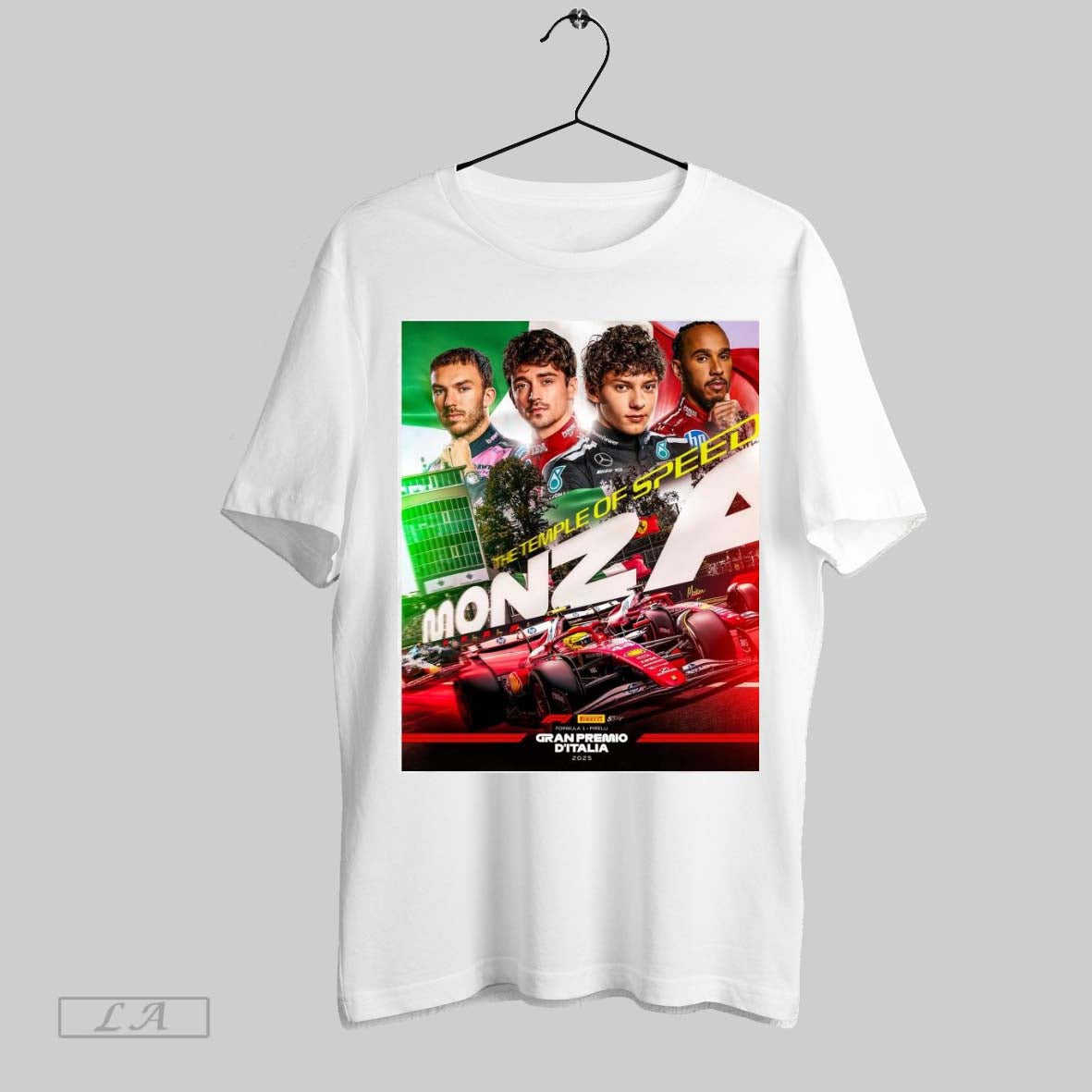 Original Awesome Poster Formula 1 Pirelli Gran Premio - Adult & Kids T-Shirts, Sweatshirts & Hoodies apparel design preview 1