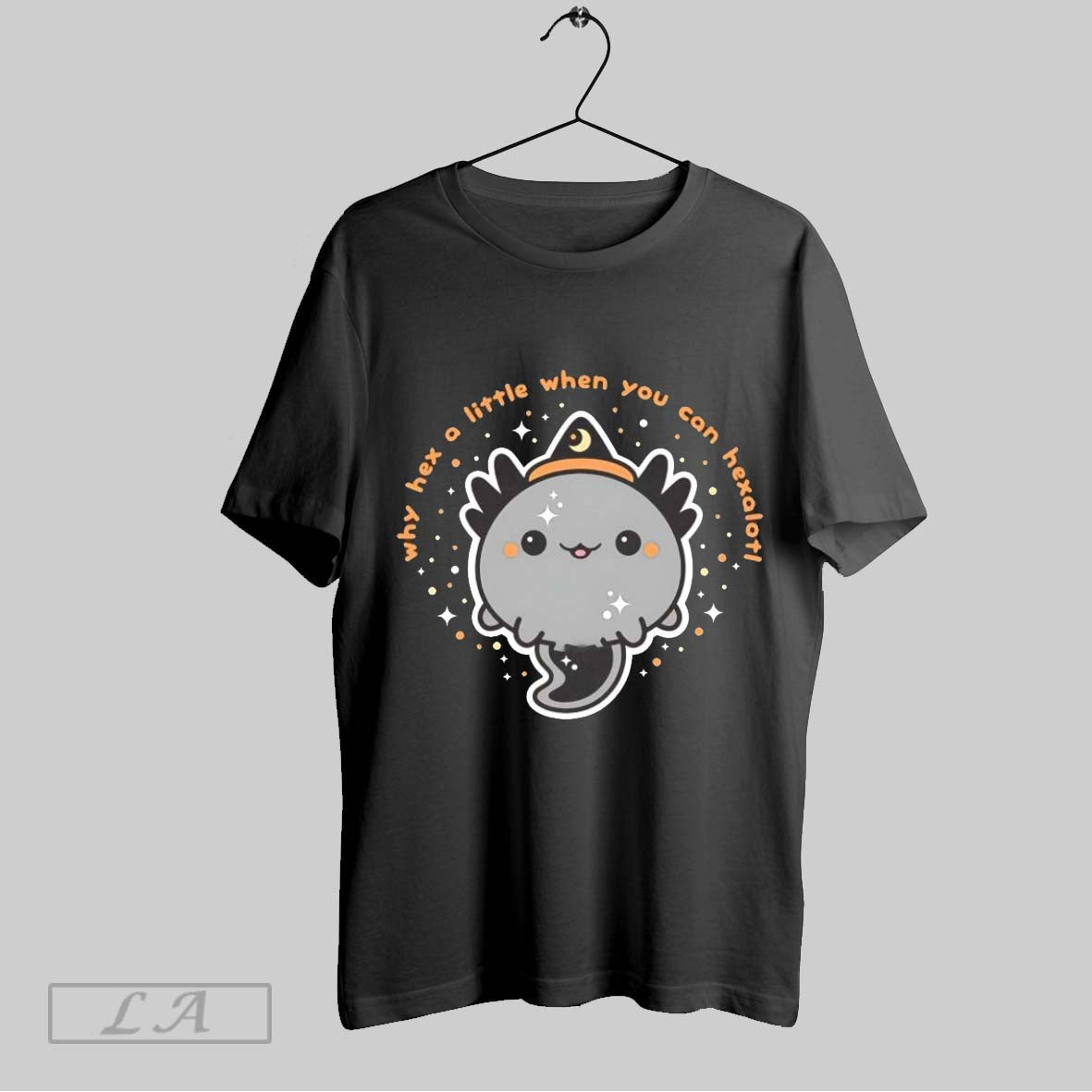 Original Axolotl Why Hex A Little When You Can - Adult & Kids T-Shirts, Sweatshirts & Hoodies apparel design preview 1