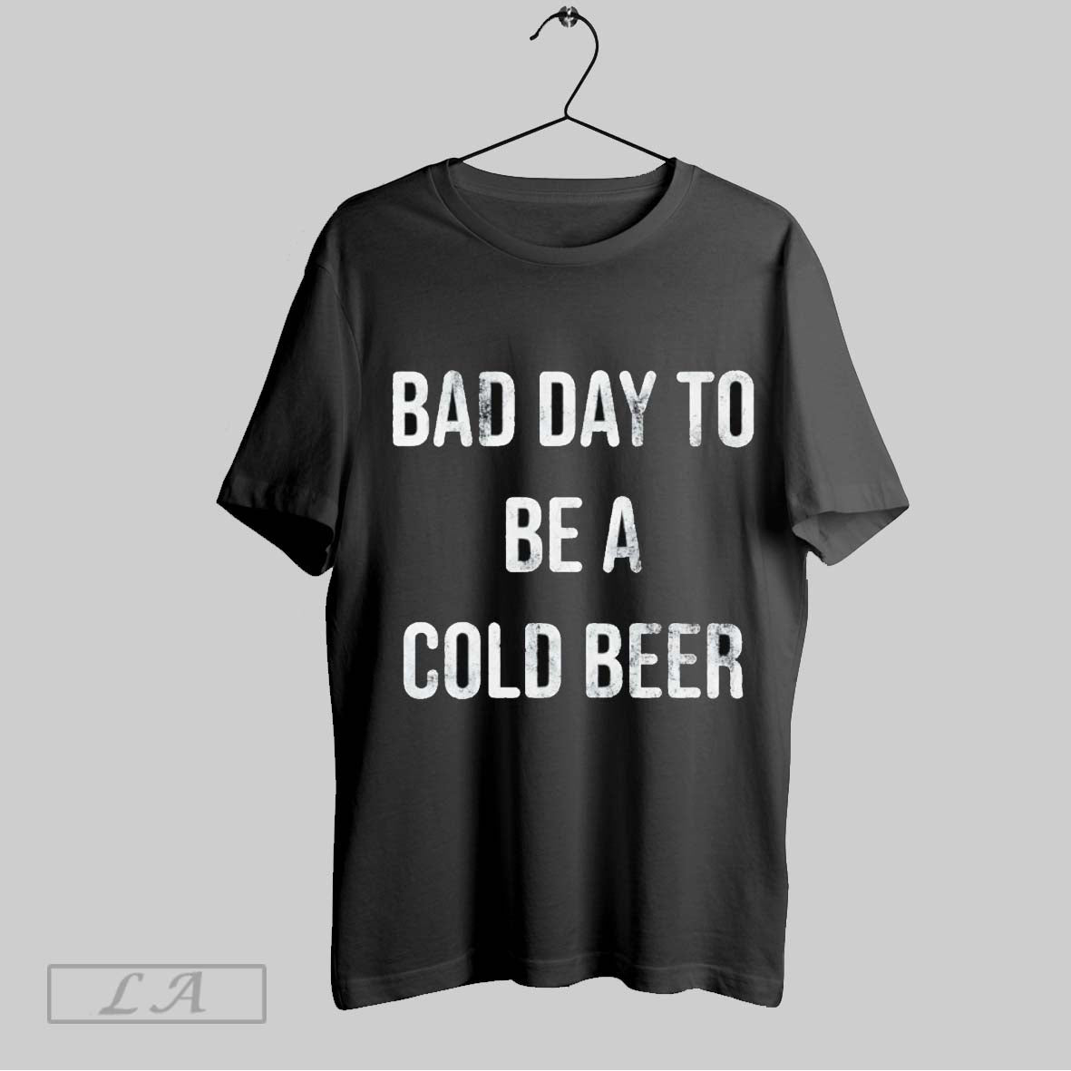 Original Bad Day To Be A Cold Beer - Adult & Kids T-Shirts, Sweatshirts & Hoodies apparel design preview 1