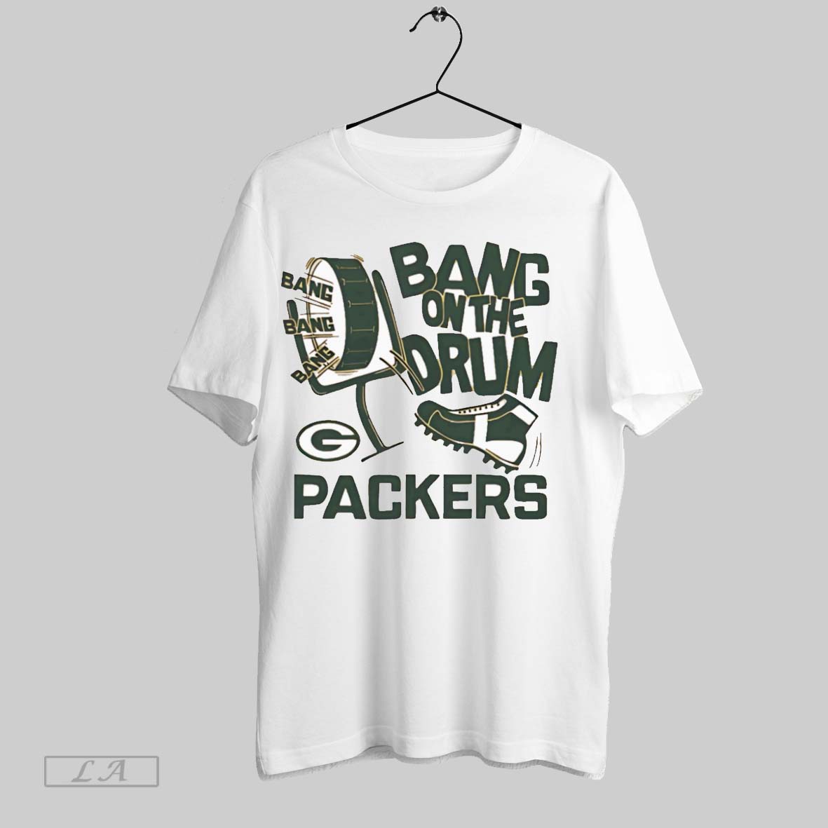 Original Bang On The Drum Packers - Adult & Kids T-Shirts, Sweatshirts & Hoodies apparel design preview 1