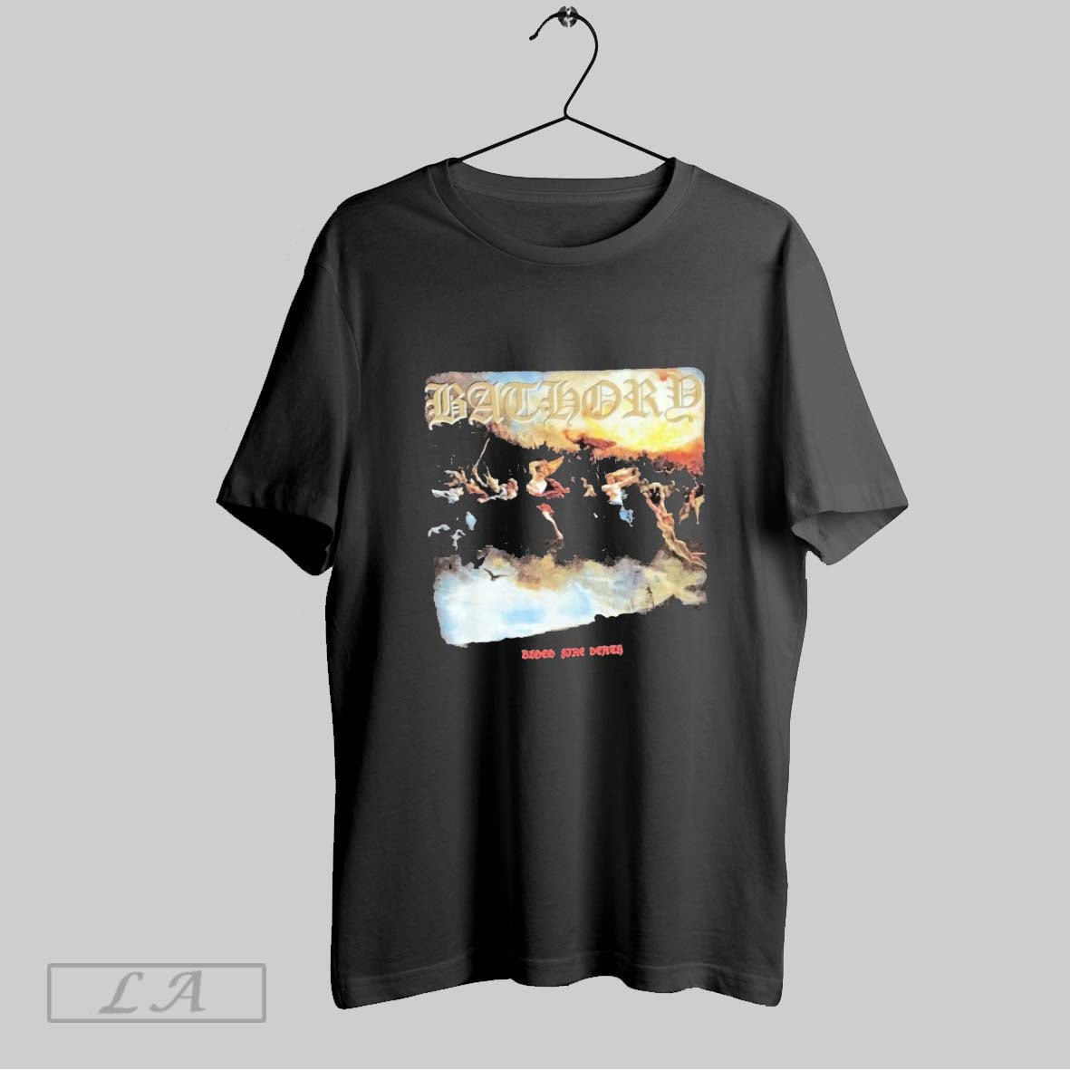 Original Bathory Blood Fire Death - Adult & Kids T-Shirts, Sweatshirts & Hoodies apparel design preview 1