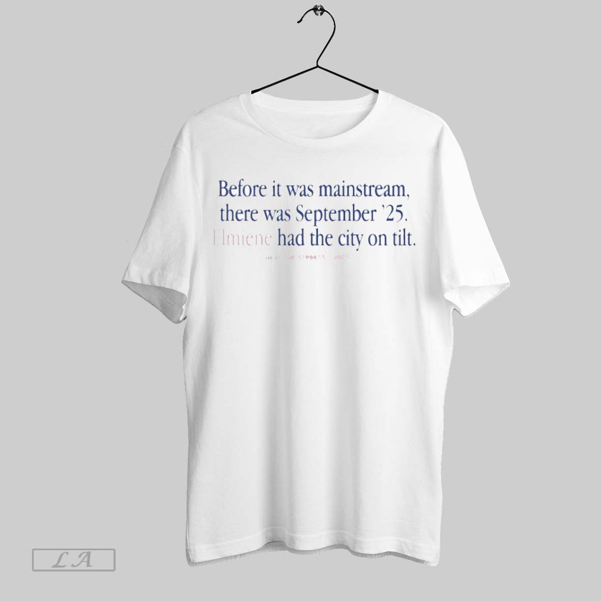 Original Before It Was Mainstream There September 25 - Adult & Kids T-Shirts, Sweatshirts & Hoodies apparel design preview 1
