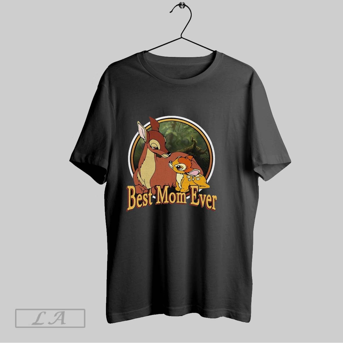 Original Best Mom Ever Bambi And His Cute Mothers Day - Adult & Kids T-Shirts, Sweatshirts & Hoodies apparel design preview 1