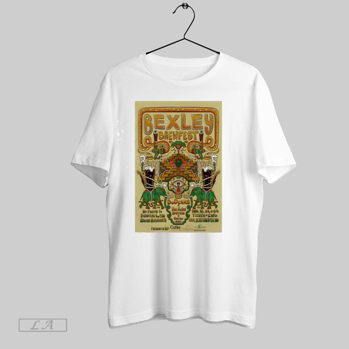 Original Bexley Brewfest At Main Street On Aug 31 - Adult & Kids T-Shirts, Sweatshirts & Hoodies apparel design preview 1