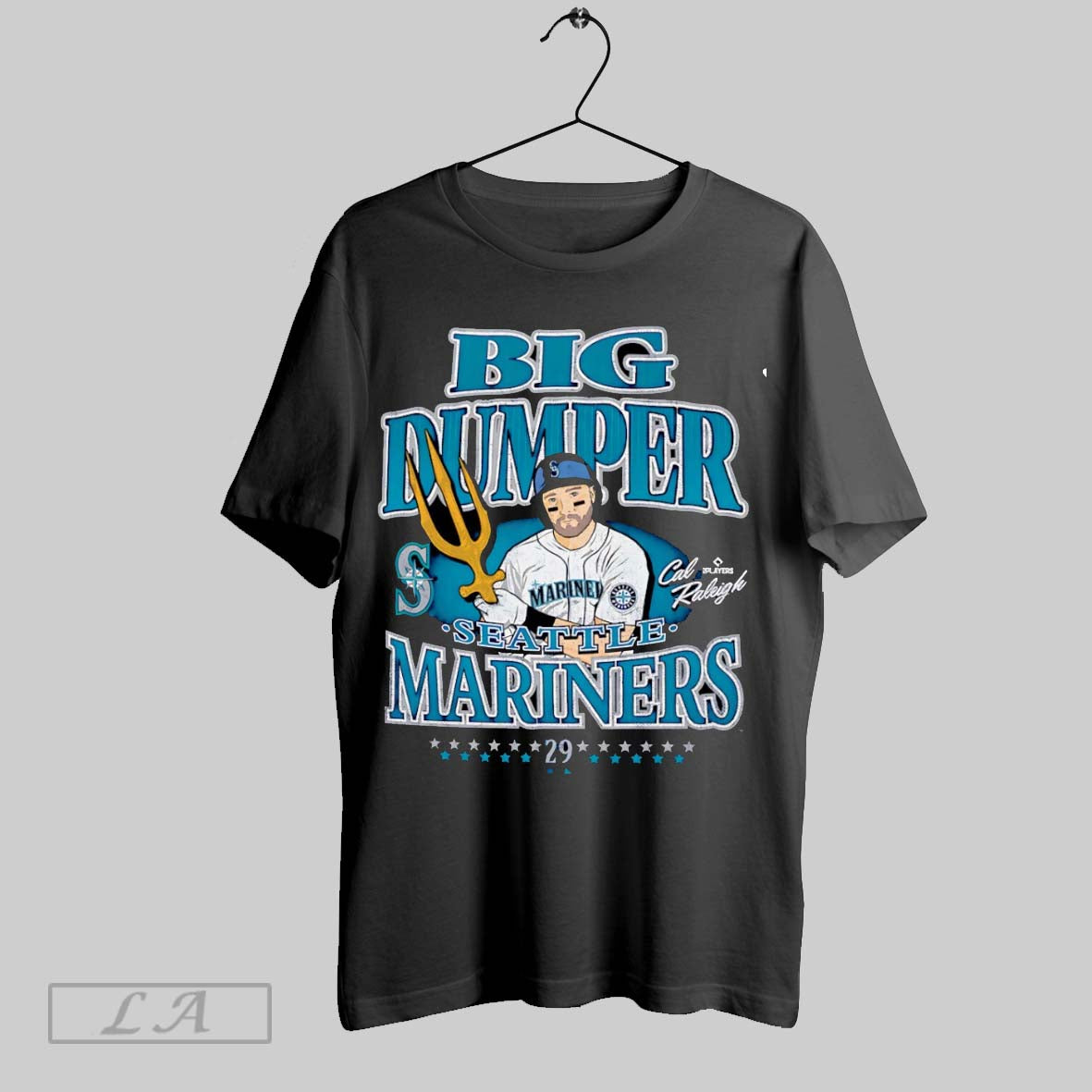 Original Big Dumper Cal Raleigh Seattle Mariners Mlb - Adult & Kids T-Shirts, Sweatshirts & Hoodies apparel design preview 1
