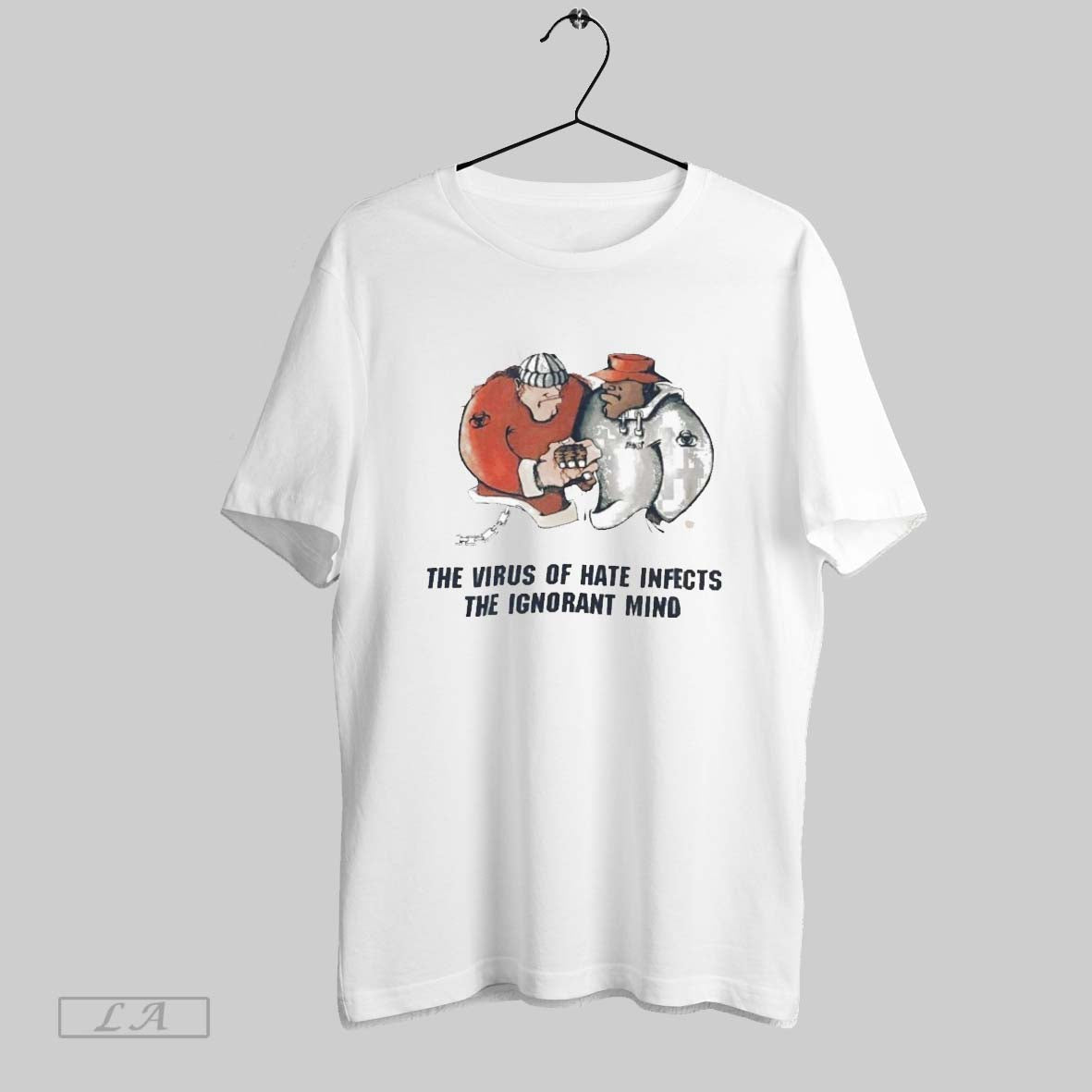 Original Biohazard The Virus Of Hate Infects Ignorant - Adult & Kids T-Shirts, Sweatshirts & Hoodies apparel design preview 1