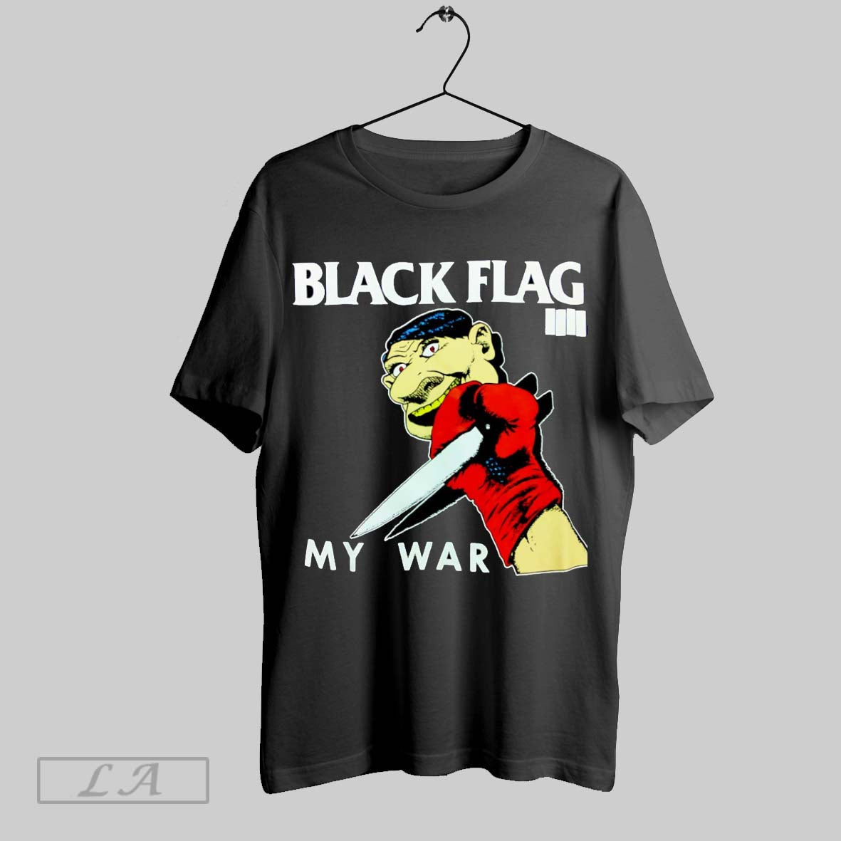 Original Black Flag My War - Adult & Kids T-Shirts, Sweatshirts & Hoodies apparel design preview 1