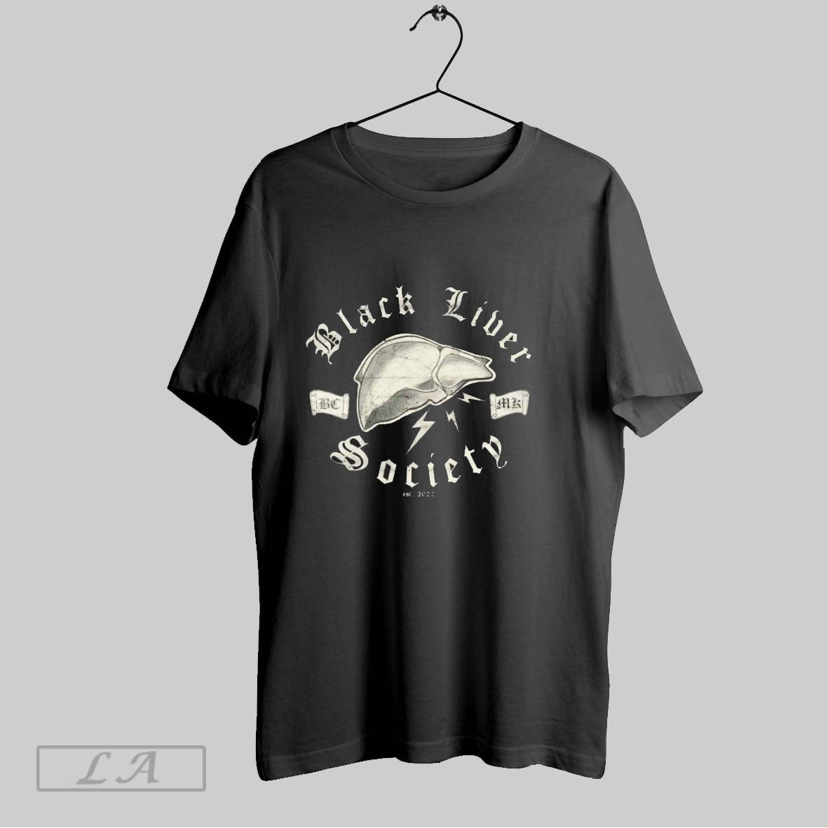 Original Black Liver Society - Adult & Kids T-Shirts, Sweatshirts & Hoodies apparel design preview 1