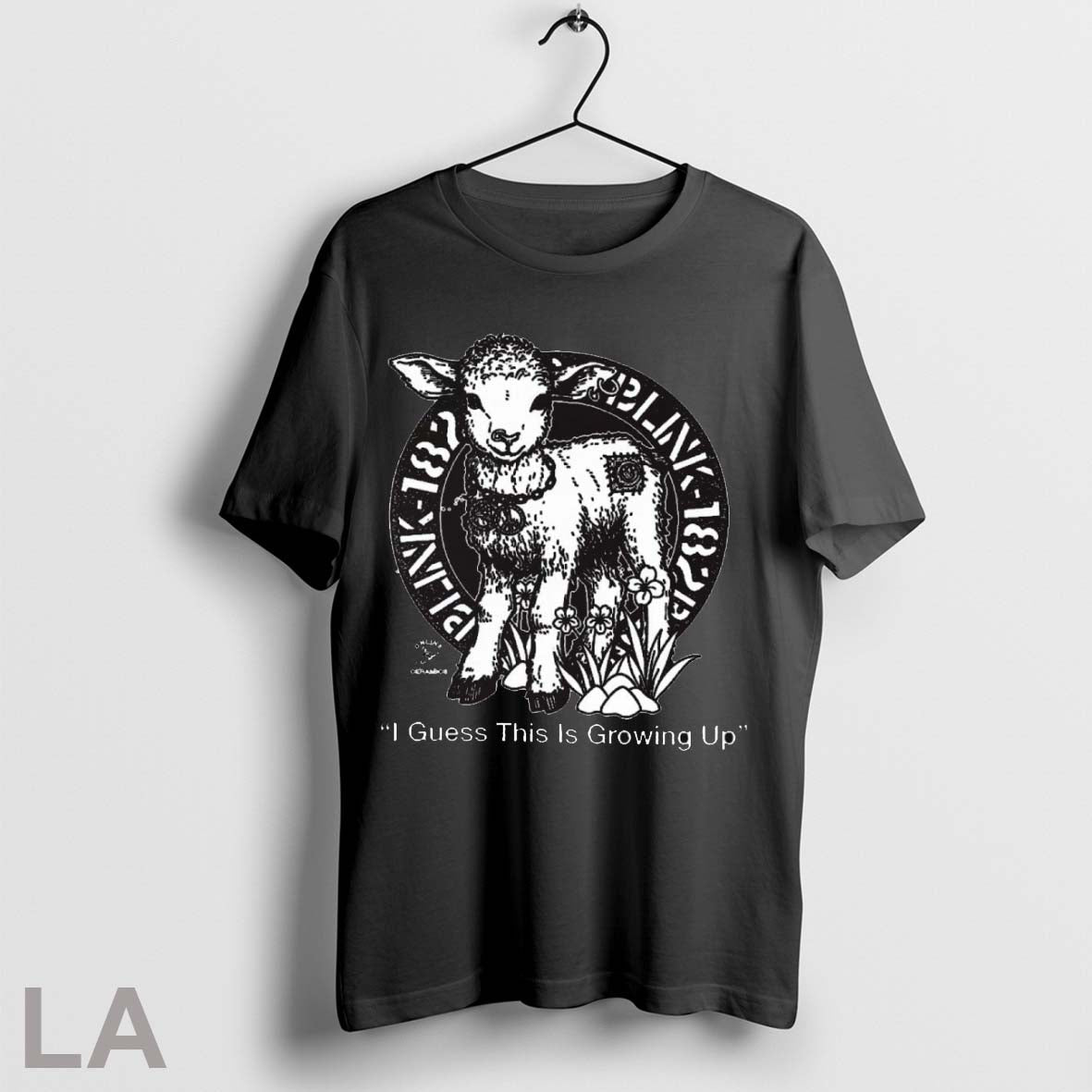 Original Blink 182 I Guess This Is Growing Up Graphic - Adult & Kids T-Shirts, Sweatshirts & Hoodies apparel design preview 1