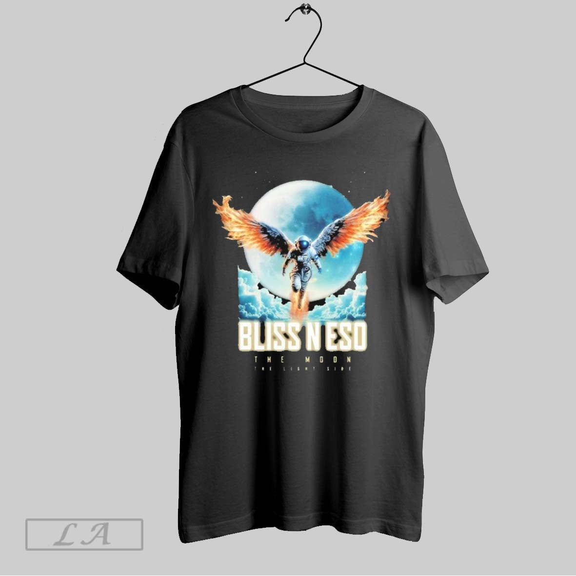 Original Bliss N Eso The Moon Light Side Wings - Adult & Kids T-Shirts, Sweatshirts & Hoodies apparel design preview 1