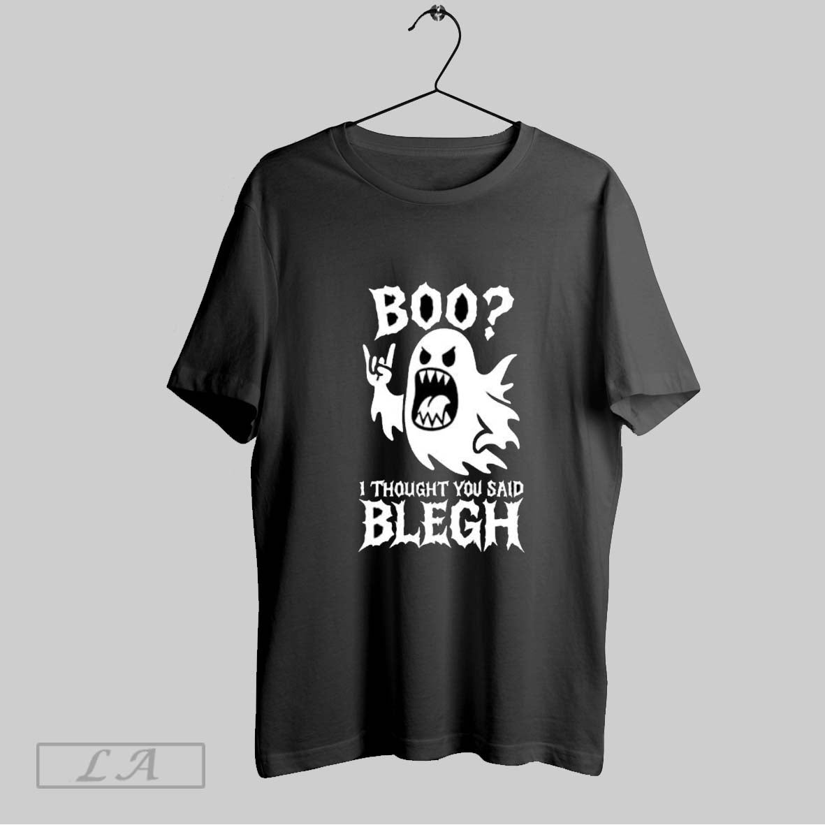 Original Boo I Thought You Said Blegh Halloween - Adult & Kids T-Shirts, Sweatshirts & Hoodies apparel design preview 1