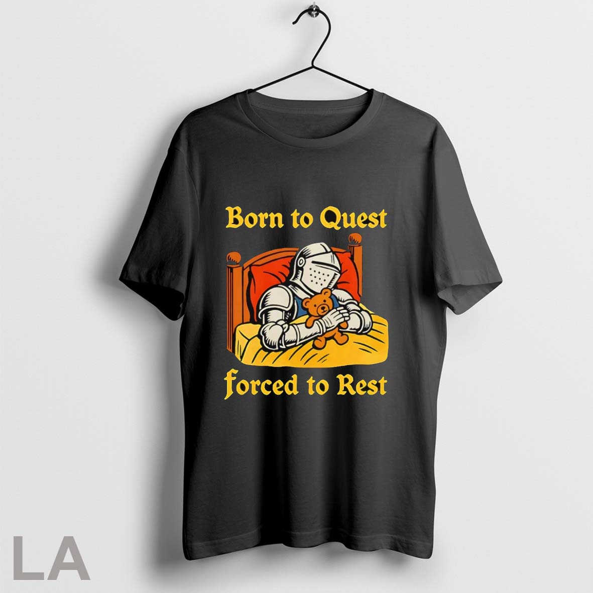 Original Born To Quest Forced Rest - Adult & Kids T-Shirts, Sweatshirts & Hoodies apparel design preview 1