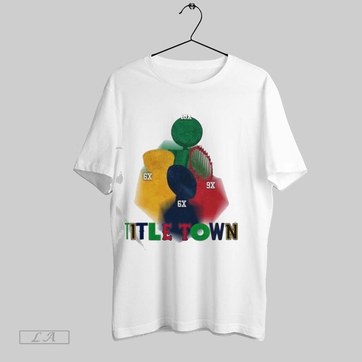Original Boston Celtics Title Town Champions 18x - Adult & Kids T-Shirts, Sweatshirts & Hoodies apparel design preview 1