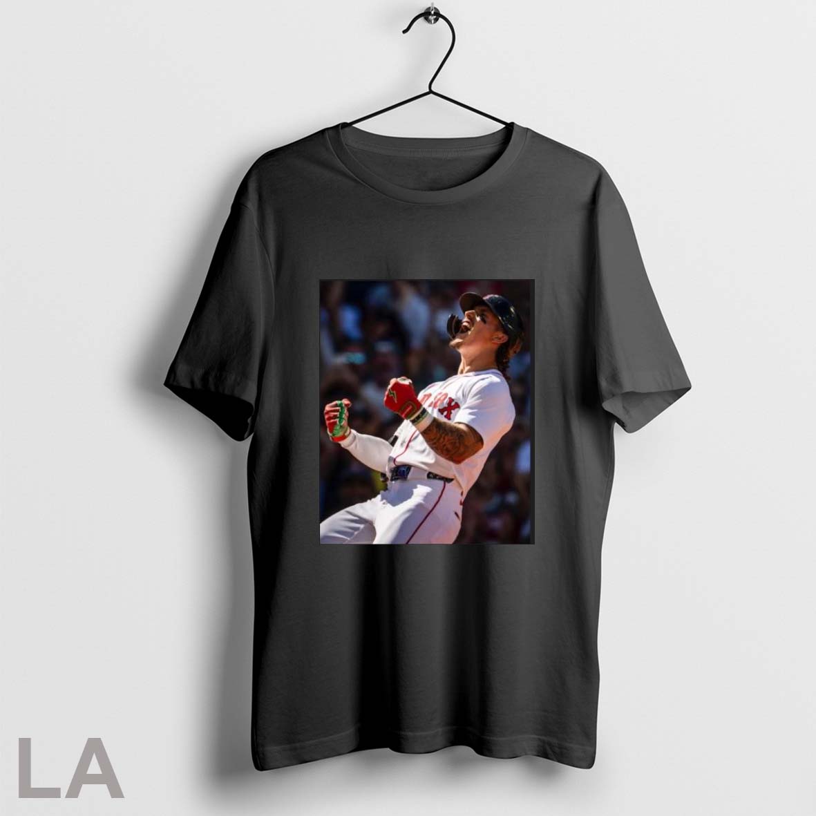 Original Boston Red Sox Jarren Duran Celebration Pose - Adult & Kids T-Shirts, Sweatshirts & Hoodies apparel design preview 1