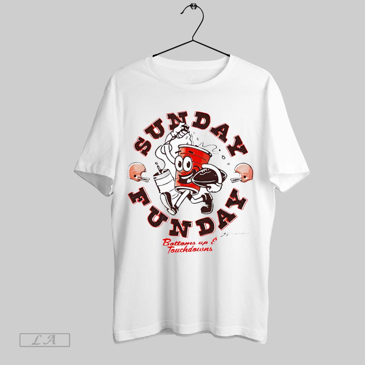 Original Bottoms Up Sunday Funday - Adult & Kids T-Shirts, Sweatshirts & Hoodies apparel design preview 1