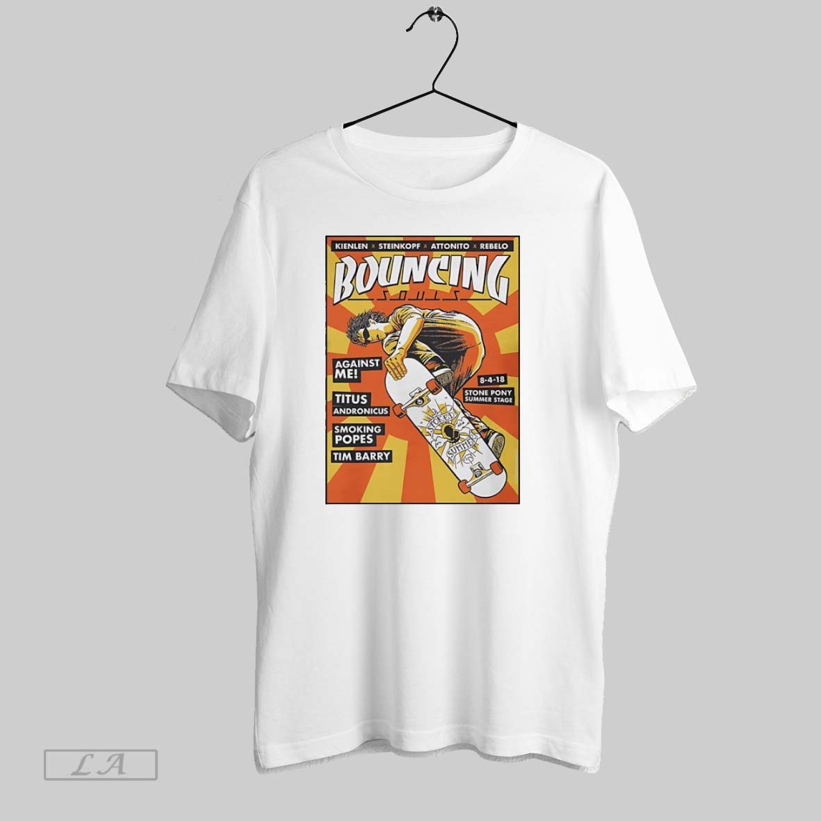 Original Bouncing Souls Kienlen X Steinkopf Attonitox - Adult & Kids T-Shirts, Sweatshirts & Hoodies apparel design preview 1