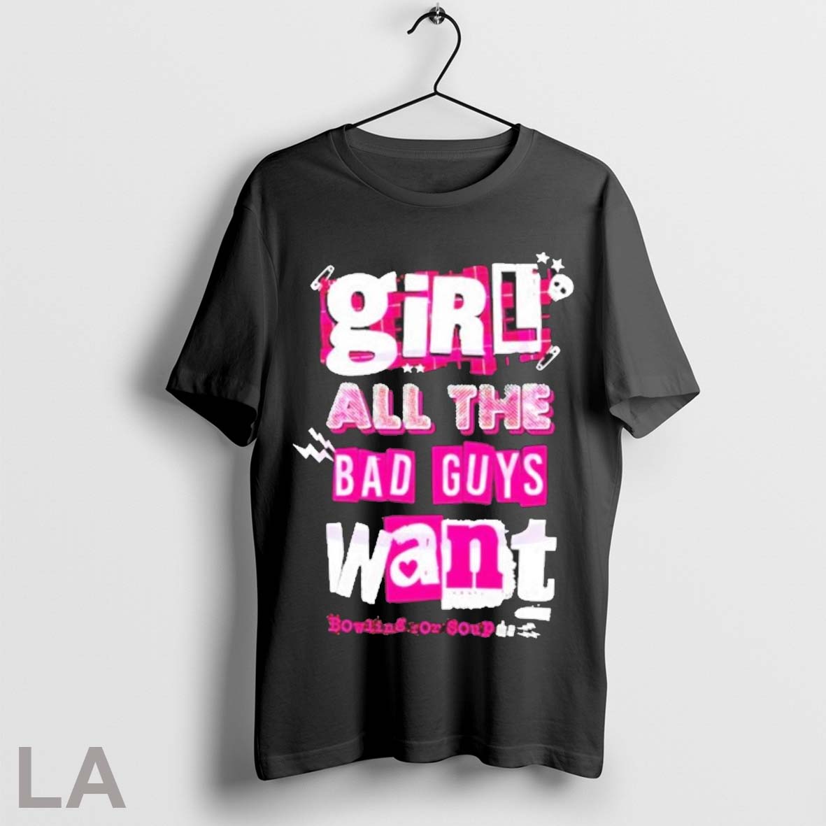 Original Bowling For Soup Girl All The Bad Guys Want - Adult & Kids T-Shirts, Sweatshirts & Hoodies apparel design preview 1