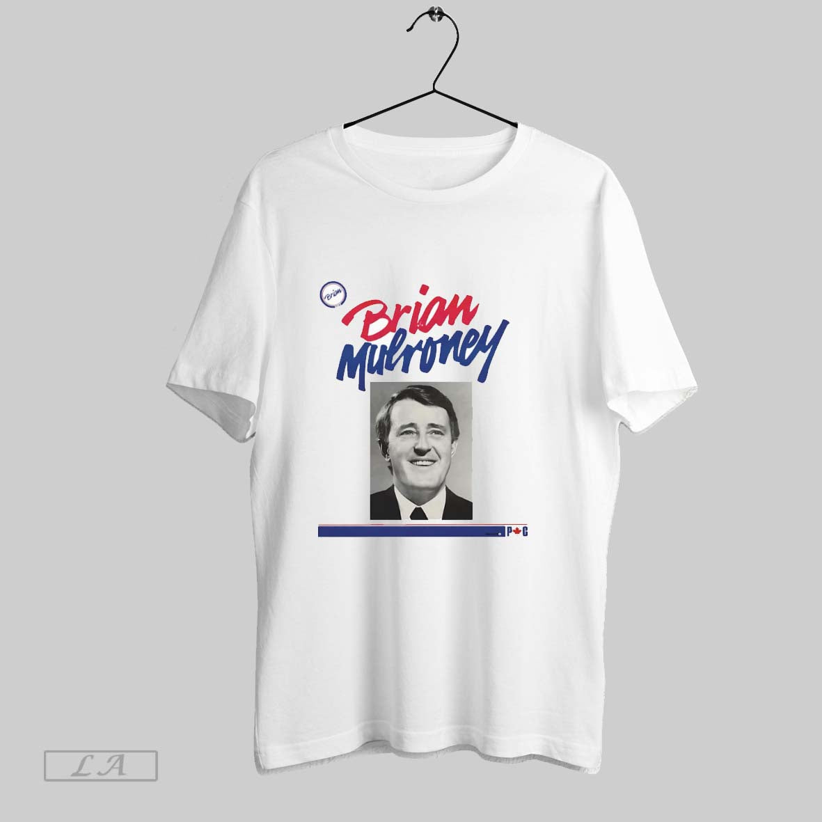 Original Brian Mulroney Poster Vintage - Adult & Kids T-Shirts, Sweatshirts & Hoodies apparel design preview 1