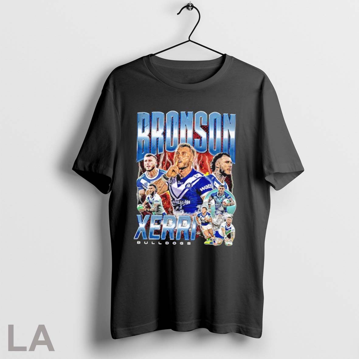 Original Bronson Xerri Canterbury Bankstown Bulldogs - Adult & Kids T-Shirts, Sweatshirts & Hoodies apparel design preview 1