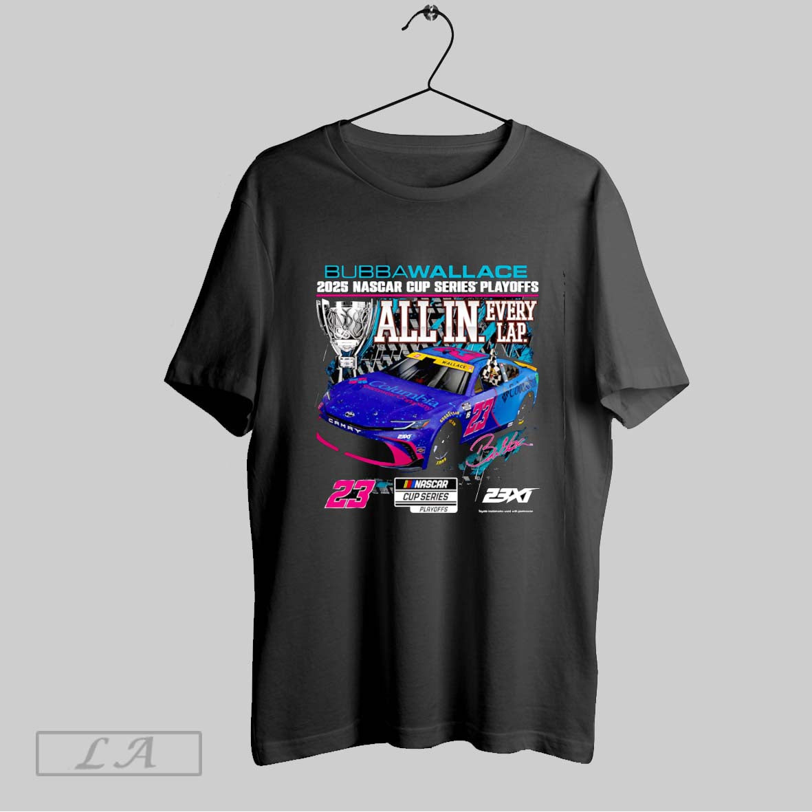 Original Bubba Wallace 23xi Racing 2025 Nascar Cup - Adult & Kids T-Shirts, Sweatshirts & Hoodies apparel design preview 1