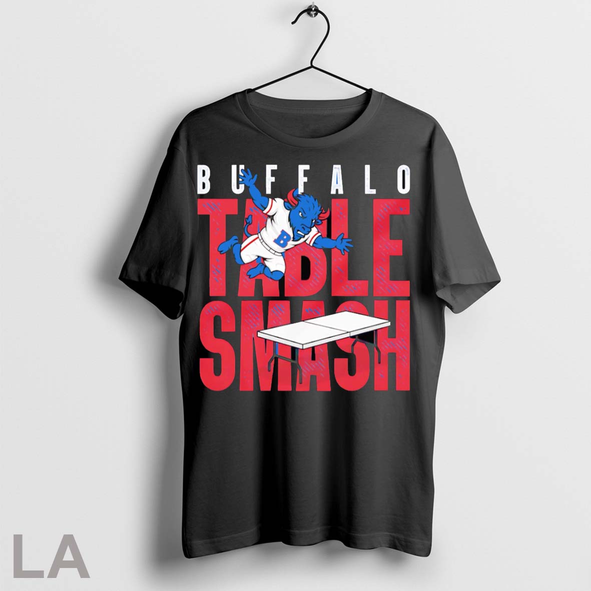 Original Buffalo Table Smash - Adult & Kids T-Shirts, Sweatshirts & Hoodies apparel design preview 1