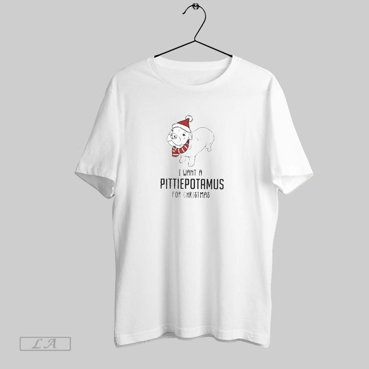 Original Bulldog I Want A Pittie Potamus For - Adult & Kids T-Shirts, Sweatshirts & Hoodies apparel design preview 1