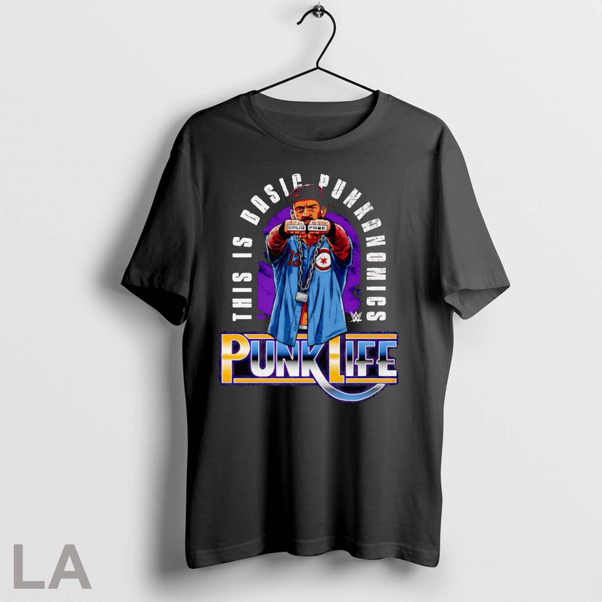 Original Cm Punk Life This Is Basic Punkanomics - Adult & Kids T-Shirts, Sweatshirts & Hoodies apparel design preview 1