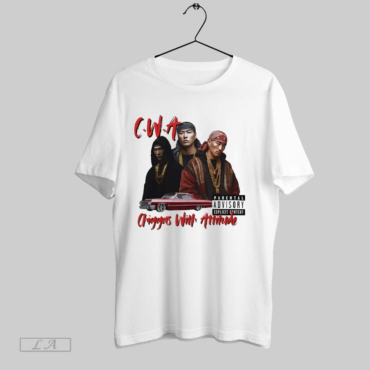 Original Cwa Chiggas With Attitude Graphic - Adult & Kids T-Shirts, Sweatshirts & Hoodies apparel design preview 1