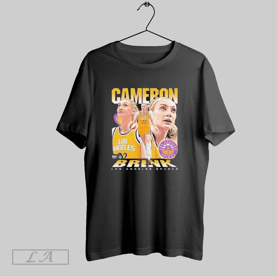 Original Cameron Brink Los Angeles Sparks Vintage - Adult & Kids T-Shirts, Sweatshirts & Hoodies apparel design preview 1