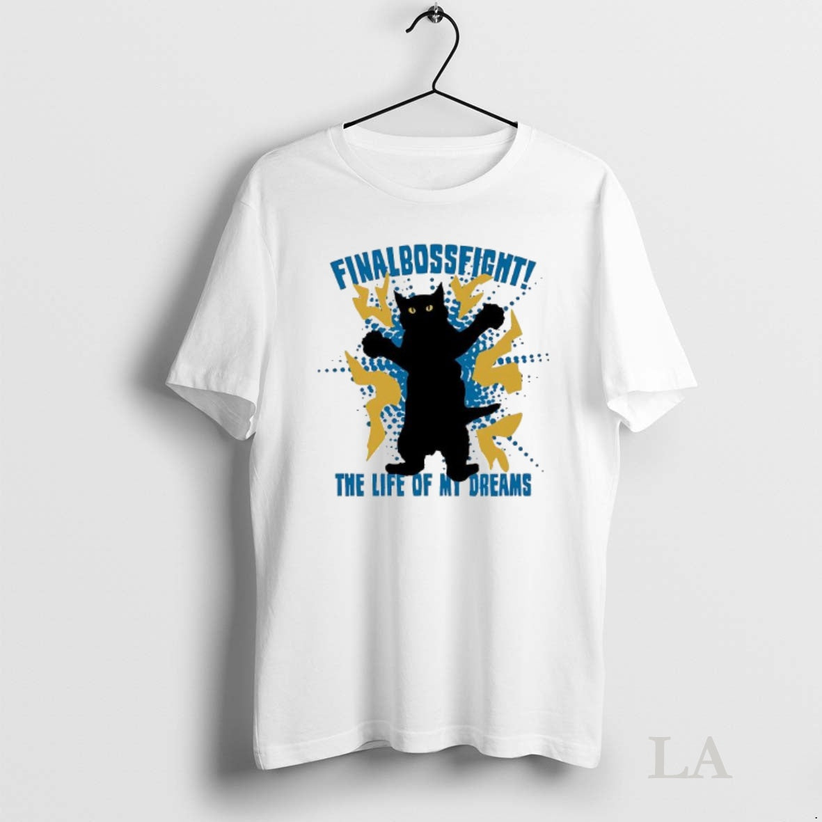 Original Cat Finalbossfight The Life Of My Dreams - Adult & Kids T-Shirts, Sweatshirts & Hoodies apparel design preview 1