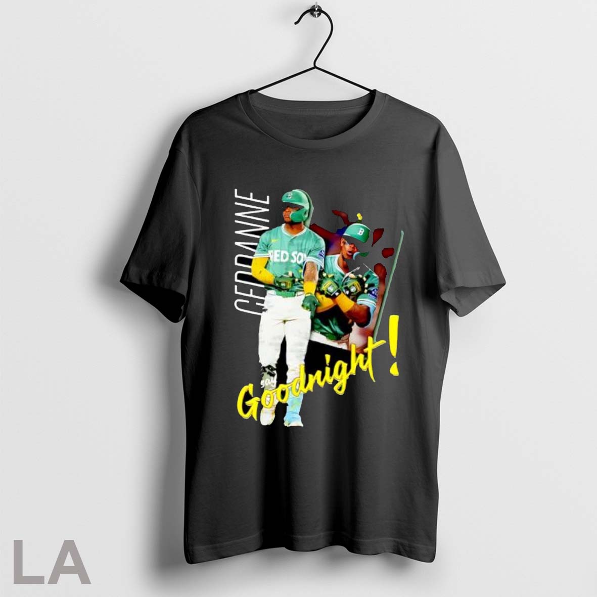 Original Ceddanne Say Goodnight Boston Red Sox Player - Adult & Kids T-Shirts, Sweatshirts & Hoodies apparel design preview 1