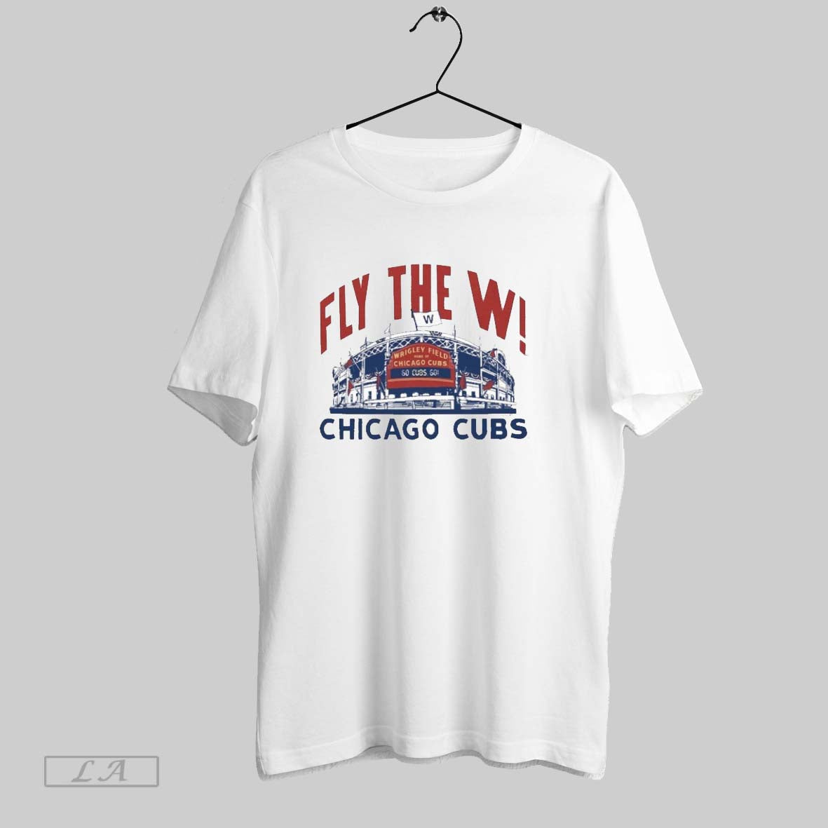 Original Chicago Cubs Fly The W - Adult & Kids T-Shirts, Sweatshirts & Hoodies apparel design preview 1