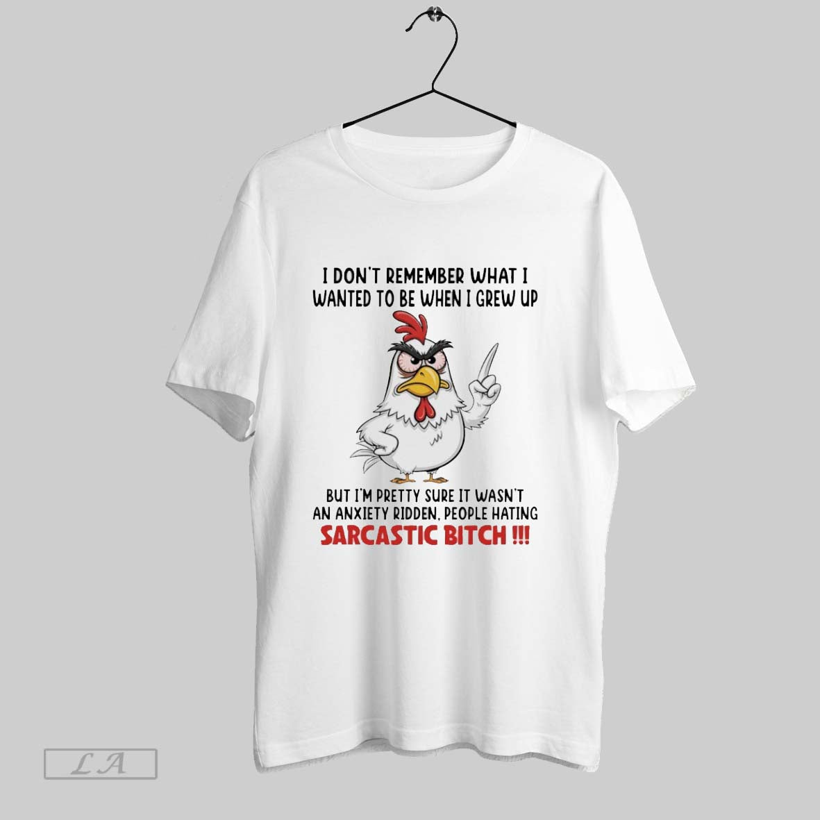 Original Chicken I Dont Remember What Wanted To Be - Adult & Kids T-Shirts, Sweatshirts & Hoodies apparel design preview 1