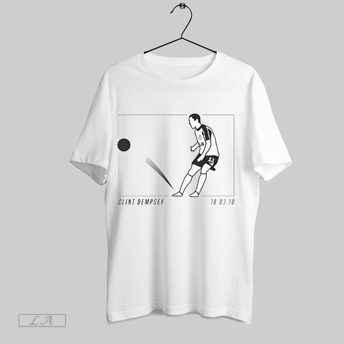 Original Clint Dempsey Fulham Vs Juventus Graphic - Adult & Kids T-Shirts, Sweatshirts & Hoodies apparel design preview 1