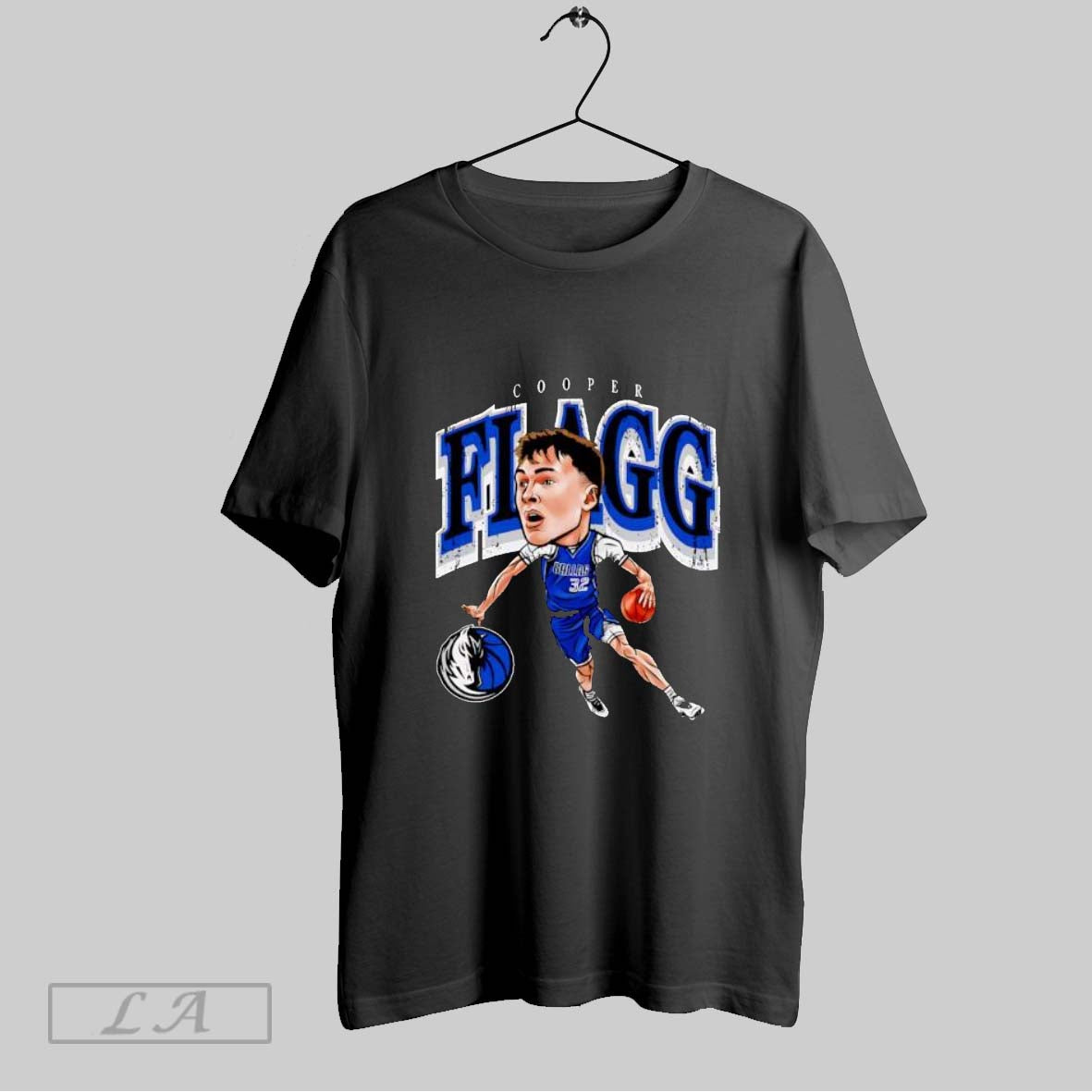 Original Cooper Flagg Dallas Mavericks Cartoon - Adult & Kids T-Shirts, Sweatshirts & Hoodies apparel design preview 1