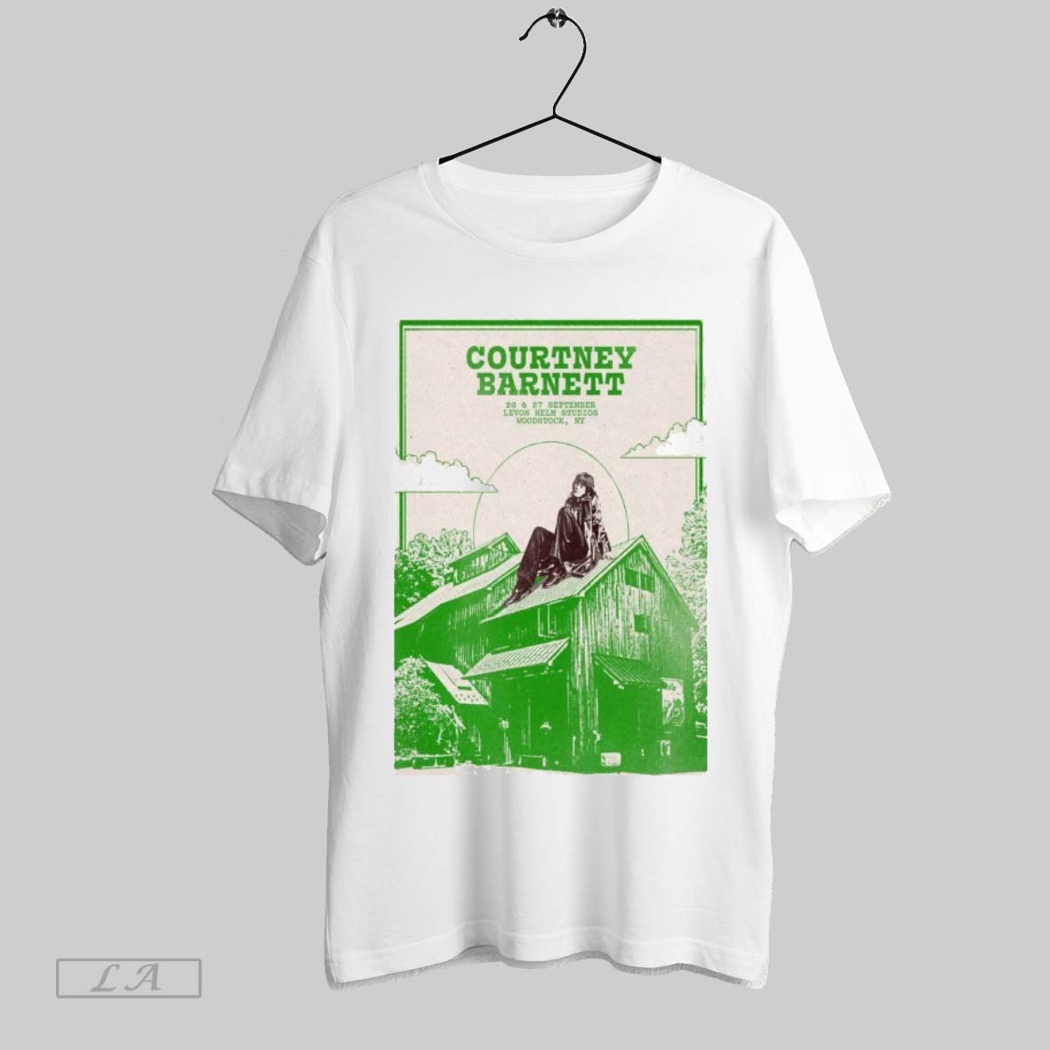Original Courtney Barnett September 26 27 2025 Levon - Adult & Kids T-Shirts, Sweatshirts & Hoodies apparel design preview 1