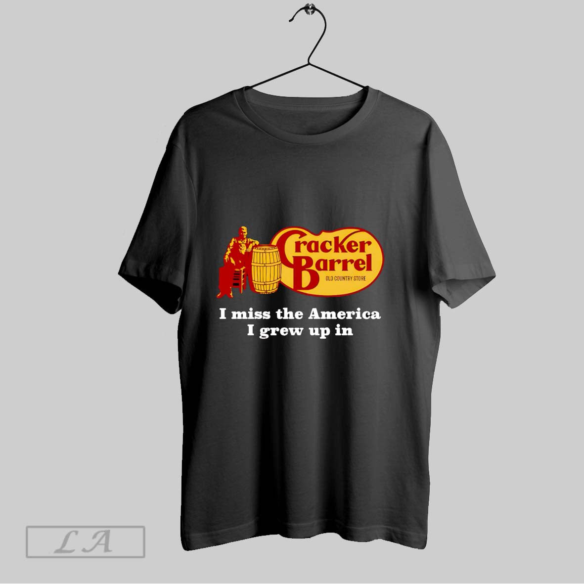 Original Cracker Barrel I Miss The America Grew Up In - Adult & Kids T-Shirts, Sweatshirts & Hoodies apparel design preview 1