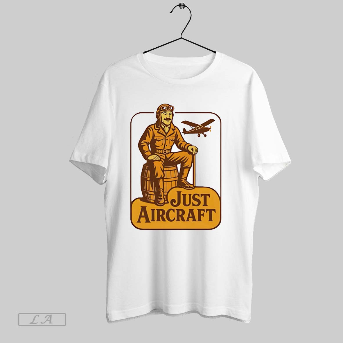 Original Cracker Barrel Just Aircraft - Adult & Kids T-Shirts, Sweatshirts & Hoodies apparel design preview 1