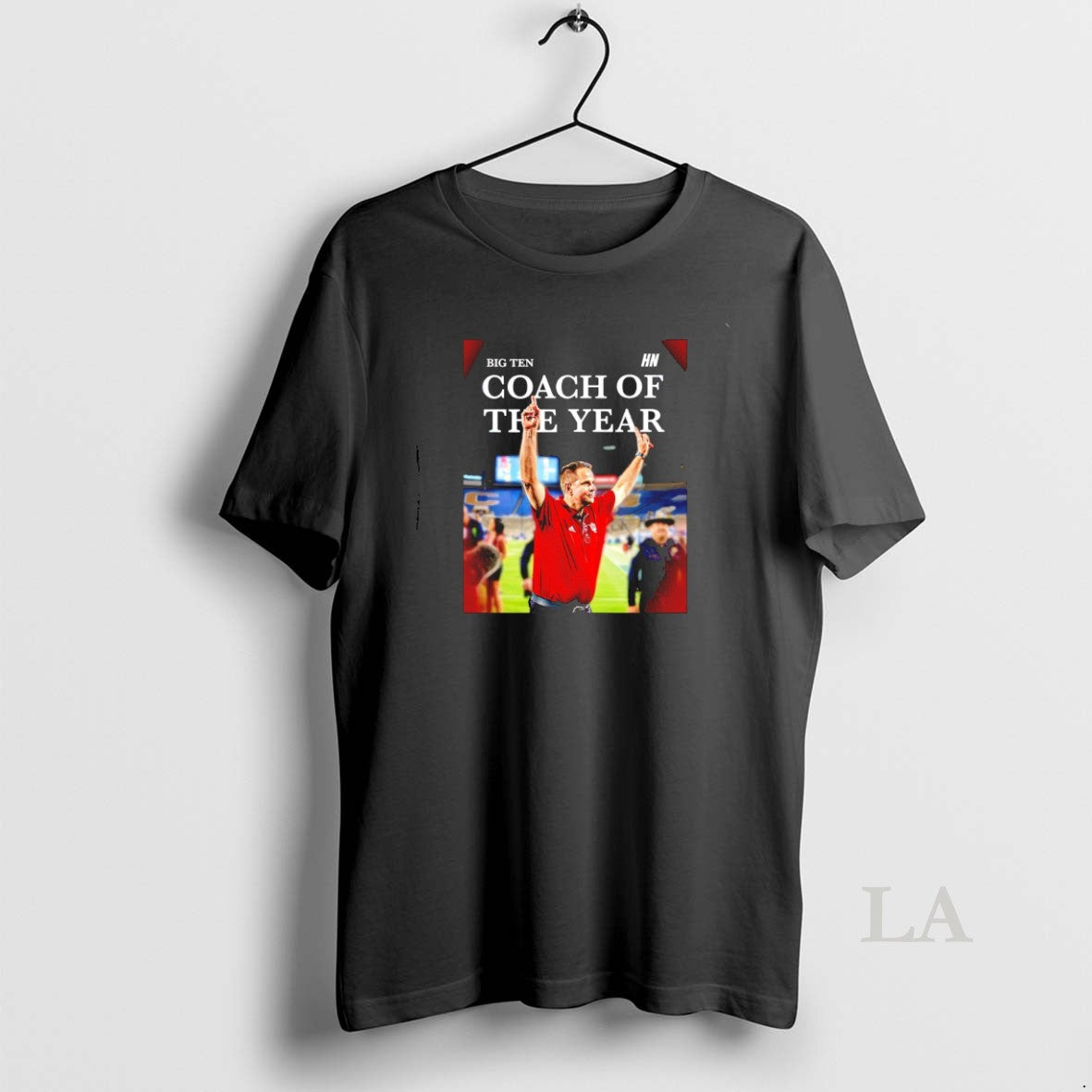 Original Curt Cignetti Back To Win 2025 Big Ten Coach - Adult & Kids T-Shirts, Sweatshirts & Hoodies apparel design preview 1