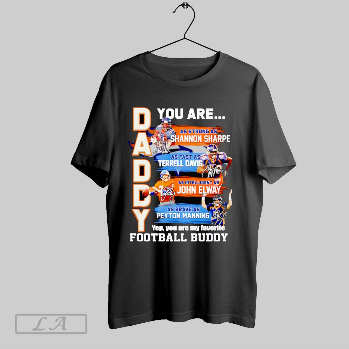 Original Daddy You Are As Strong Shannon Sharpe Fast - Adult & Kids T-Shirts, Sweatshirts & Hoodies apparel design preview 1