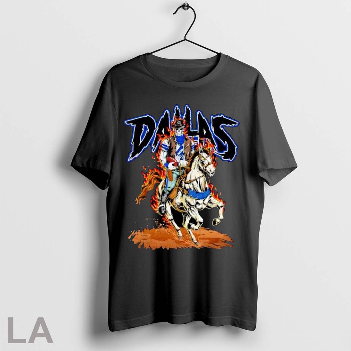 Original Dallas Cowboys Skeleton Cowboy Riding A - Adult & Kids T-Shirts, Sweatshirts & Hoodies apparel design preview 1
