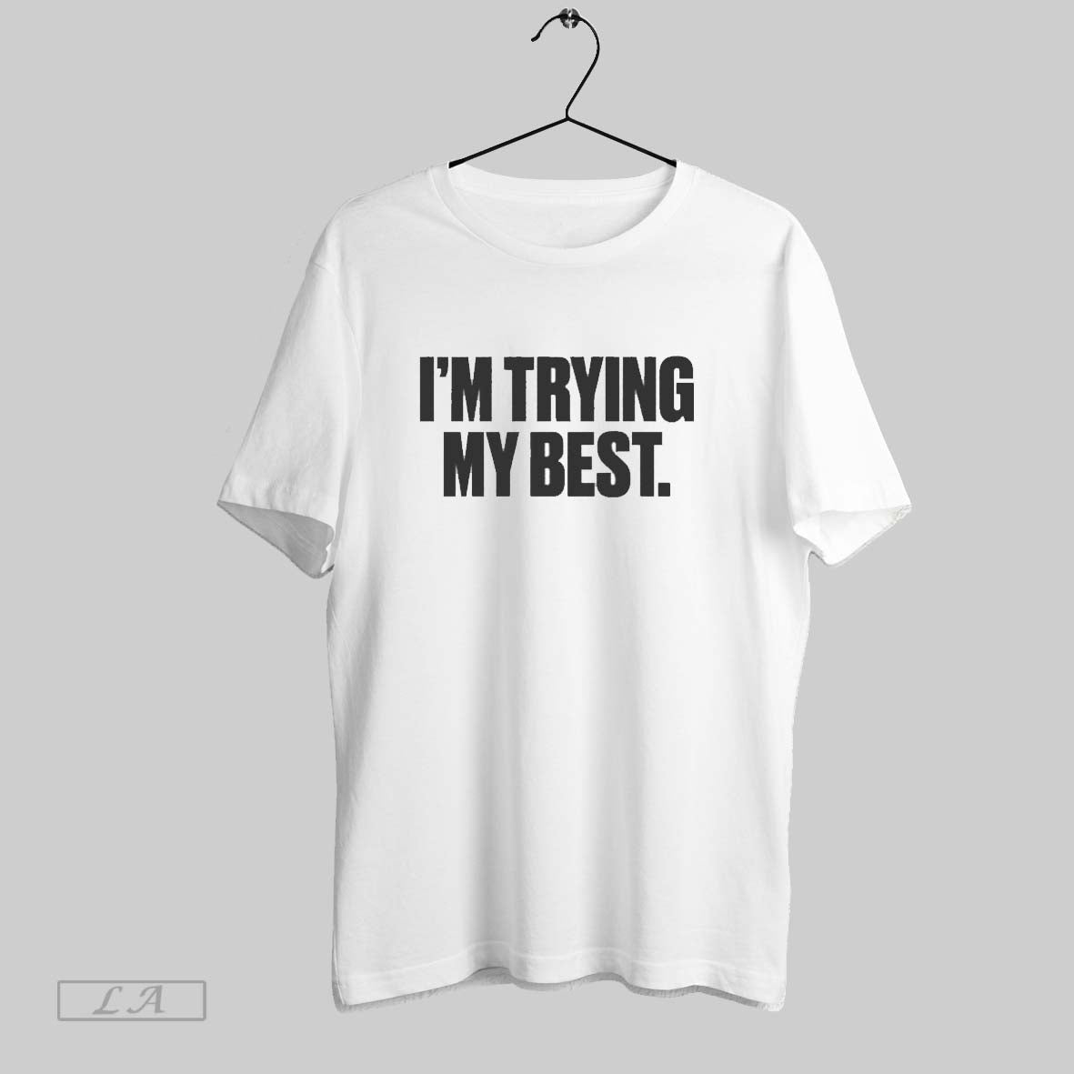Original Dan Patrick Im Trying My Best - Adult & Kids T-Shirts, Sweatshirts & Hoodies apparel design preview 1