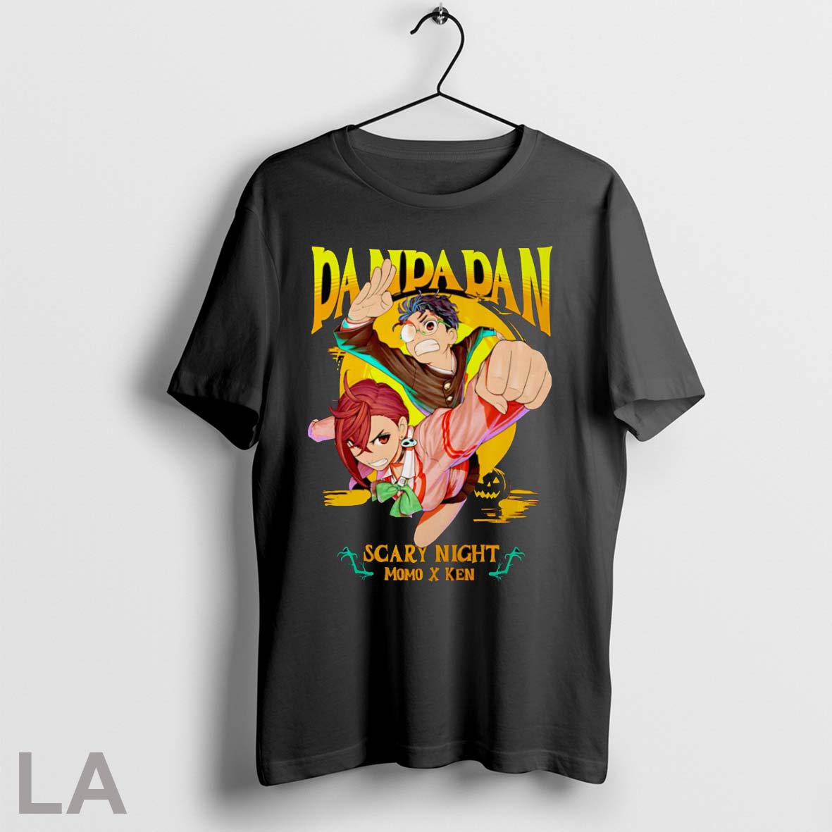 Original Dandadan Momo Ayase X Ken Takakura Scary - Adult & Kids T-Shirts, Sweatshirts & Hoodies apparel design preview 1
