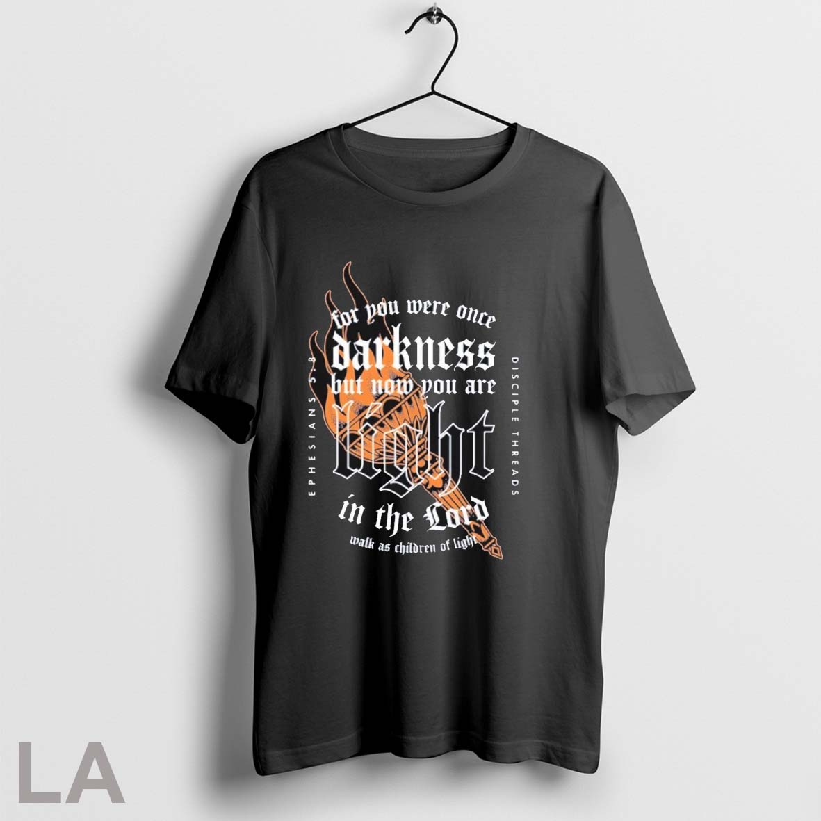 Original Darkness But Now You Are In The Lord For - Adult & Kids T-Shirts, Sweatshirts & Hoodies apparel design preview 1